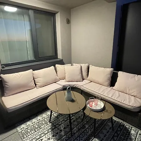 Jacuzzi Area With Sunset, Terrace, Free Parking Apartment Trnava