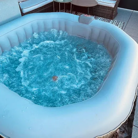 Jacuzzi Area With Sunset, Terrace, Free Parking Apartment *