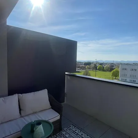 Apartment Jacuzzi Area With Sunset, Terrace, Free Parking